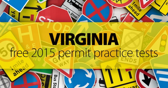 Virginia road signs practice test