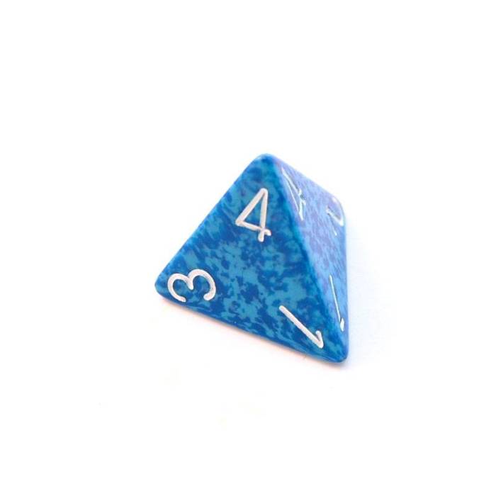 A four sided die is a pyramid whose four faces