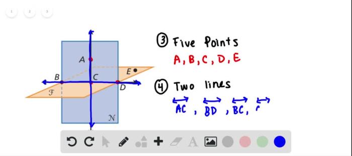 Use the figure to name each of the following